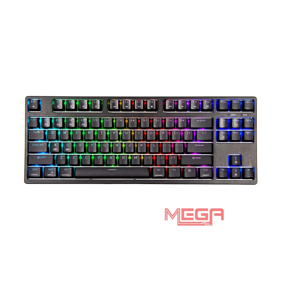 Bàn phím cơ Fuhlen T87s Pro Wireless Black Brown switch