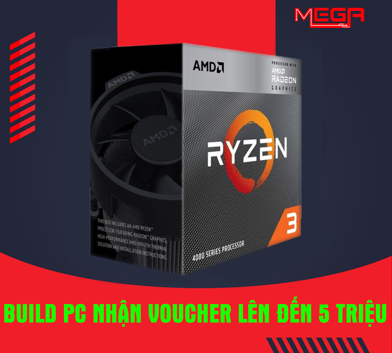 CPU amd ryzen 3