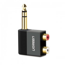 Đầu chuyển đổi 6.5mm sang RCA (hoa sen) Ugreen 40846