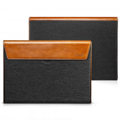 Túi chống sốc TomToc (USA) Premium leather For Macbook Pro 15inch New Gray H15-E02Y