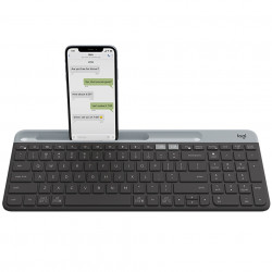Bàn phím không dây Logitech K580 Slim Bluetooth màu đen