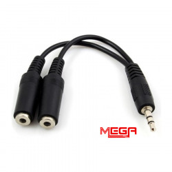 Cáp chia 1 đầu 3.5mm ra 2 thiết bị âm thanh cùng lúc Unitek (Y-C 901)