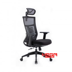Ghế công thái học WARRIOR Ergonomic Chair - Hero series - WEC502 Black