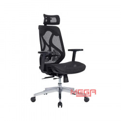 Ghế công thái học Manson Butterfly Wing Lưới - Đen