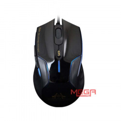 Chuột có dây Gaming NEWMEN N5000S Black (LED, Silent switch )