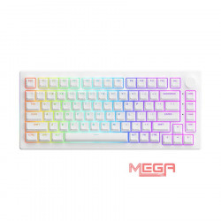 Bàn phím cơ AKKO 5075B Plus White (akko switch v3 - Cream Blue Pro)