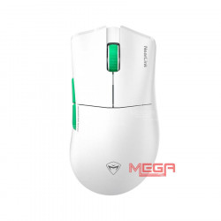 Chuột Gaming không dây Machenike L8 Air Tri-mode 4K - Nearlink- White (2.4G Wireless, Bluetooth 5.0, dây usb)