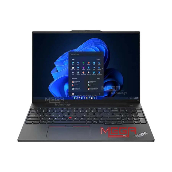 Laptop Lenovo ThinkPad E16 Gen 2 21MA0047VN Đen ( Cpu Ultra 5-125U, Ram 16GB, SSD 512GB, 16 inch WUXGA, Finger Print, Win 11SL, 2Y)