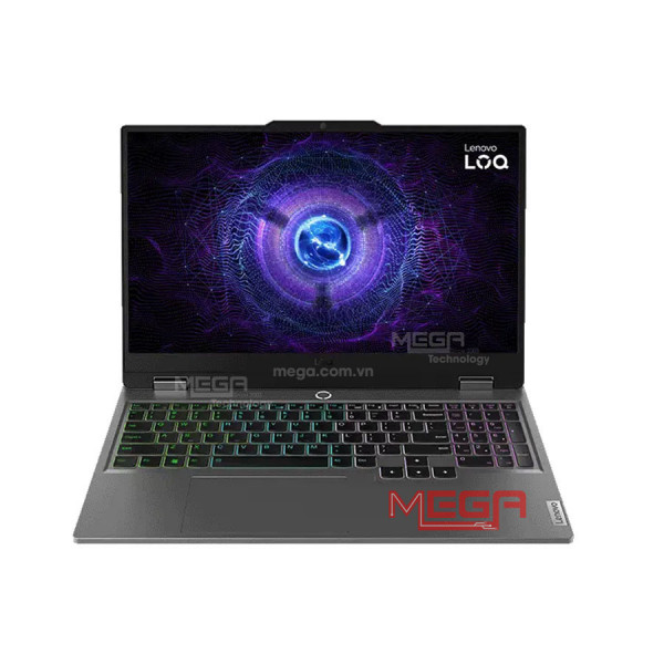 Laptop Lenovo LOQ 15IRX9 83DV00UGVN Xám (Cpu I7-13650HX, Ram 24GB( 2x12gb), SSD 512GB, Vga NVIDIA GeForce RTX 4050 6GB GDDR6, 15.6 Inch FHD IPS 144Hz, Win 11H, 2Y)