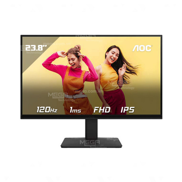 LCD AOC 24B20JH3/74 23.8 inch IPS FHD 120Hz 1ms( VGA, HDMI )