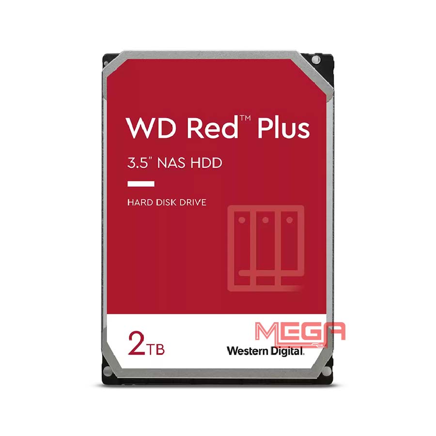 HDD PC 2TB WD Red Plus 3.5 inch 5400rpm 64MB Sata 3 (WD20EFPX)